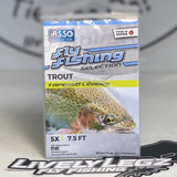 ASSO Trout Tapered Leaders