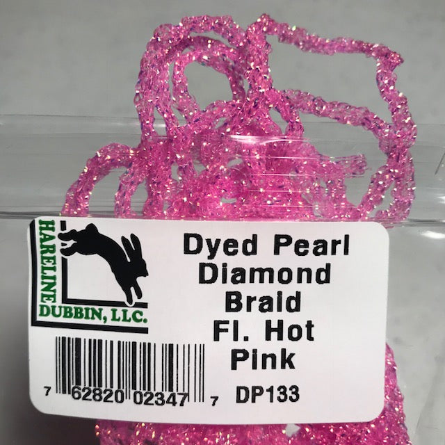 Dyed Pearl Diamond Braid – Lively Legz Fly Fishing