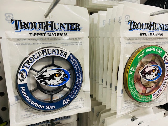 TroutHunter EVO Nylon and Fluorocarbon Tippet 50m Spools – Lively