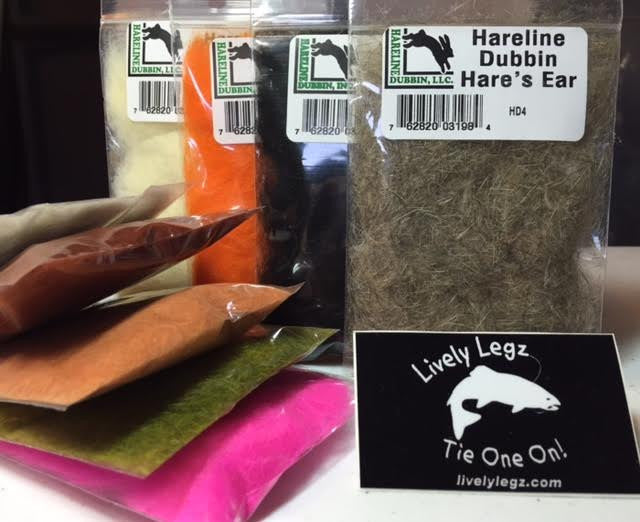 Hareline Dubbin – Lively Legz Fly Fishing