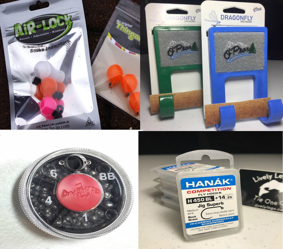 Indicators, Sighter Line, Hooks, Shot, Fly Tying Materials, Leaders, Beads, and Much More!