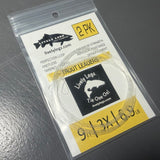 Lively Legz 9ft Trout Leaders (2 Pack)