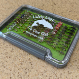 Lively Legz Barbless/ Tungsten Small Nymph Box (Preloaded with 74 Flies)