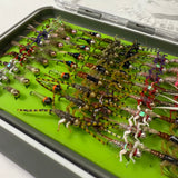 Lively Legz Barbless/ Tungsten Small Nymph Box (Preloaded with 74 Flies)