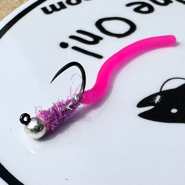 Euro Nymph Jig Squirmy Worms – Lively Legz Fly Fishing