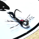 Euro Nymph Series/ Competition Barbless/ Tungsten Jig Flies