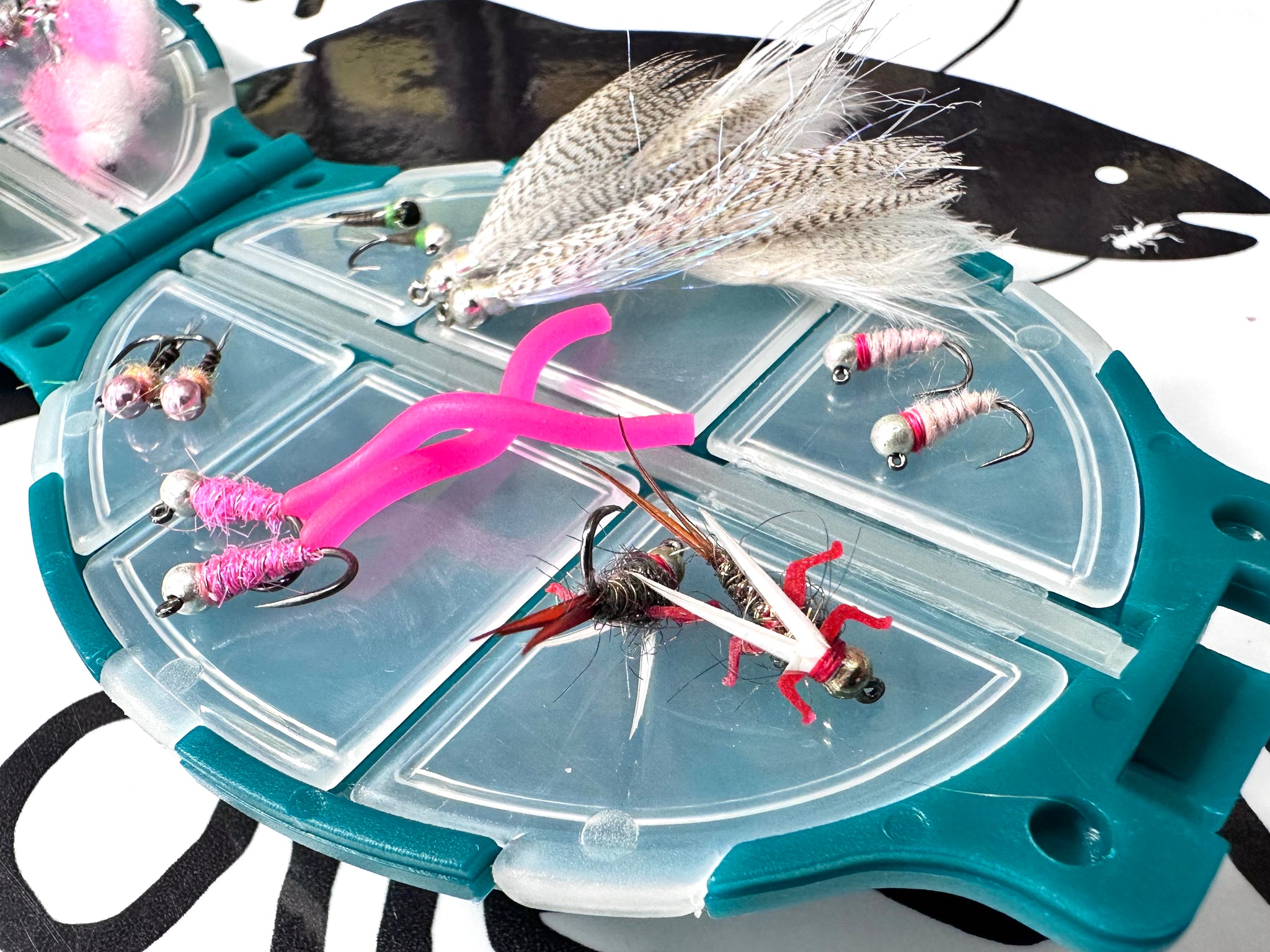 Lively Legz Barbless/ Tungsten “Rainbow and Stocked Trout” Turtle Pock – Lively Legz Fly Fishing Lively Legz Barbless/ Tungsten “Rainbow and Stocked Trout” Turtle Pock – Lively Legz Fly Fishing
