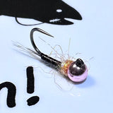 Euro Nymph Series/ Competition Barbless/ Tungsten Jig Flies