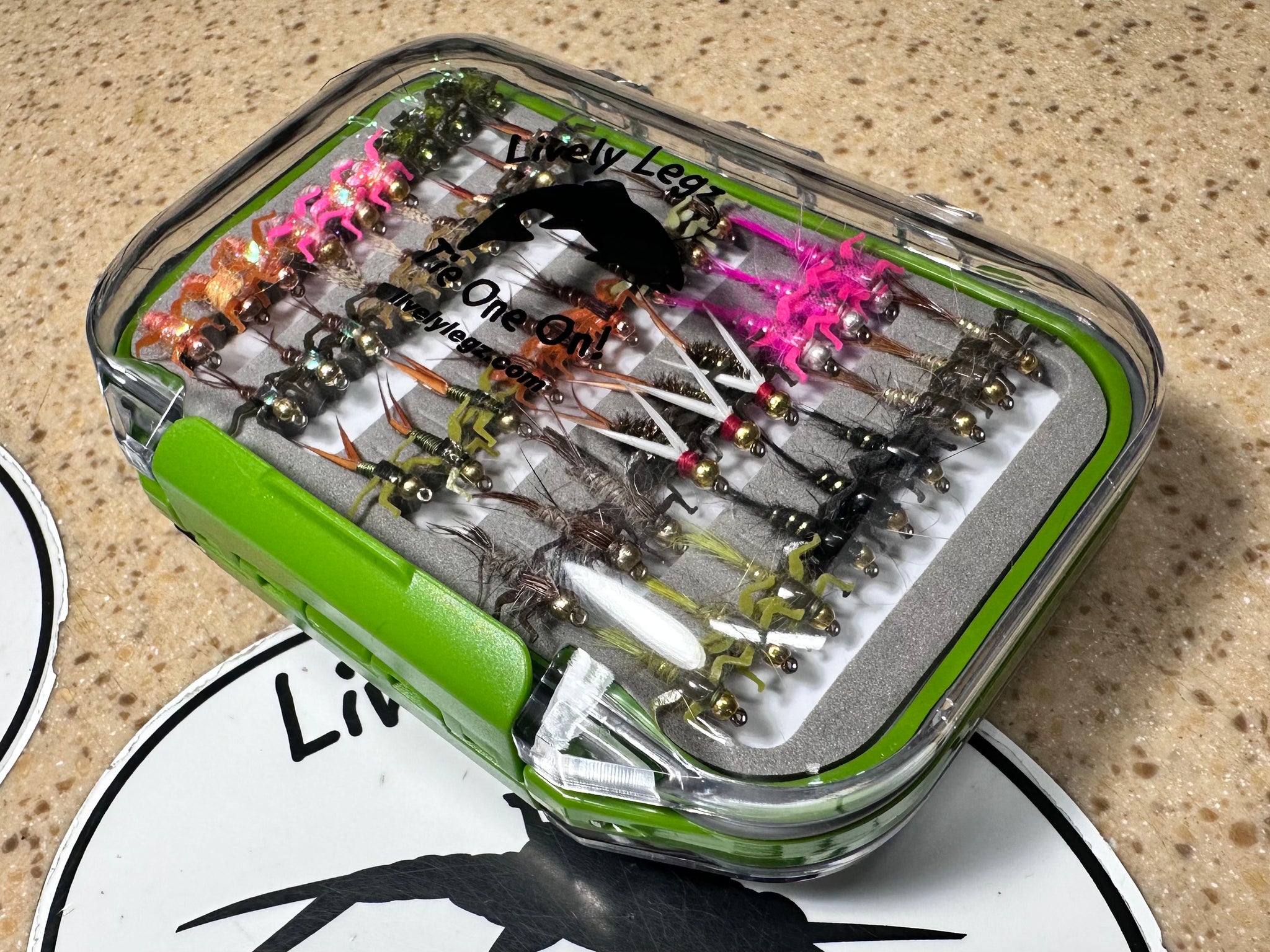 Lively Legz The Minimalist Half Loaded Nymph Box (45 Barbed Flies @ –  Lively Legz Fly Fishing