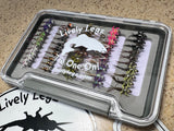 Lively Legz Barbless/ Tungsten Small Nymph Box (Preloaded with 50 Flies)