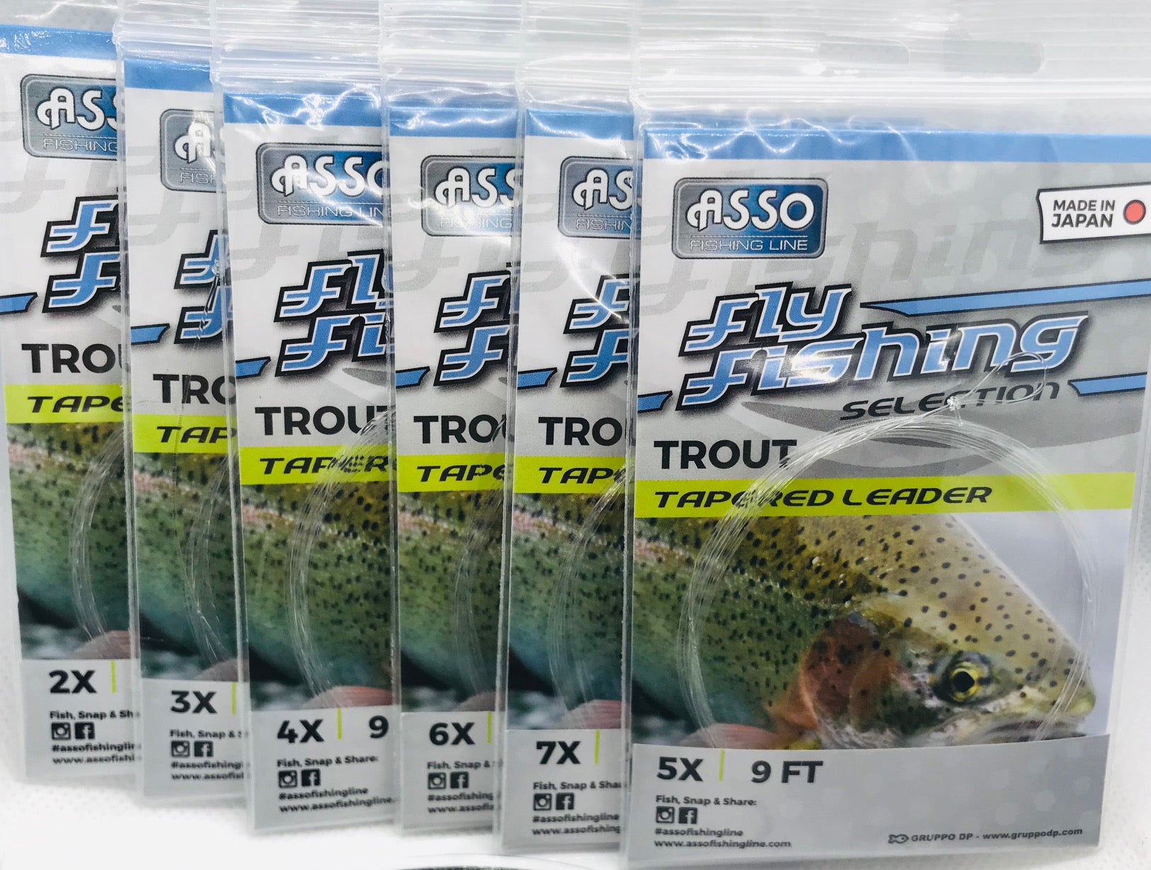 Asso Trout Tapered Leader