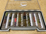 Lively Legz Barbless/ Tungsten Large Nymph Box (Preloaded with 90 Flies)