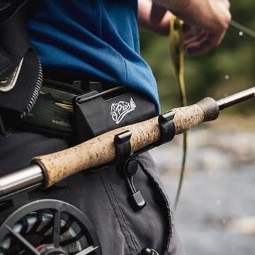 adjustable slide in fishing rod holders 3rd Hand Holder by O'Pros/ Belt Clip Rod Holder with lock – Lively Legz Fly or really anything you 7/26 Model:BLACK LABEL 732HXB Sufix Performance Glacier Blue