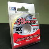 ASSO FLY FISHING COPOLYMER &  FLUOROCARBON SOFT TIPPET (Large 50 Meter Spool)