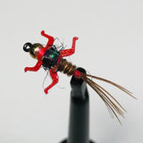 Double Hot Spot "DHS" Pheasant Tail Series Barbless/ Tungsten