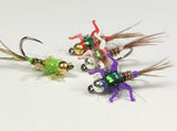 Double Hot Spot "DHS" Pheasant Tail Series Barbless/ Tungsten