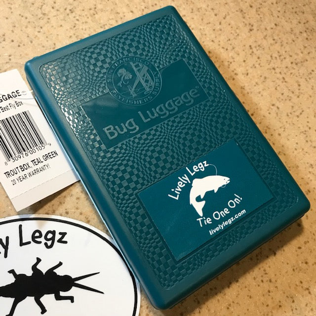 best fly box trout fishing The Bug Luggage Trout Fly Box – Lively Legz Fly Fishing