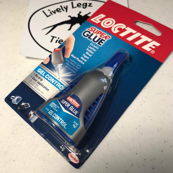 Loctite Gel Control (Grey/Blue Bottle) – Lively Legz Fly Fishing