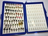Bug Luggage Big Box Half Full (68 Barbed Flies @ approximately 1.35/fly)