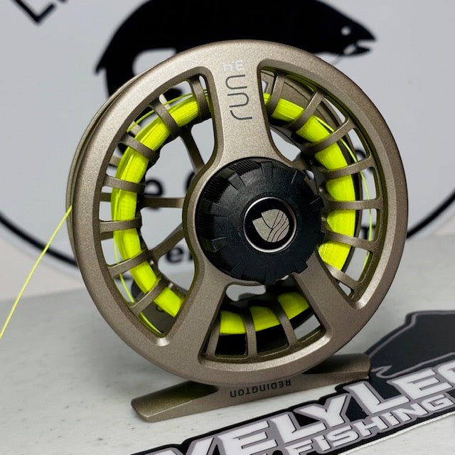 backing fly reel Redington RUN Reel (With Backing) – Lively Legz Fly Fishing