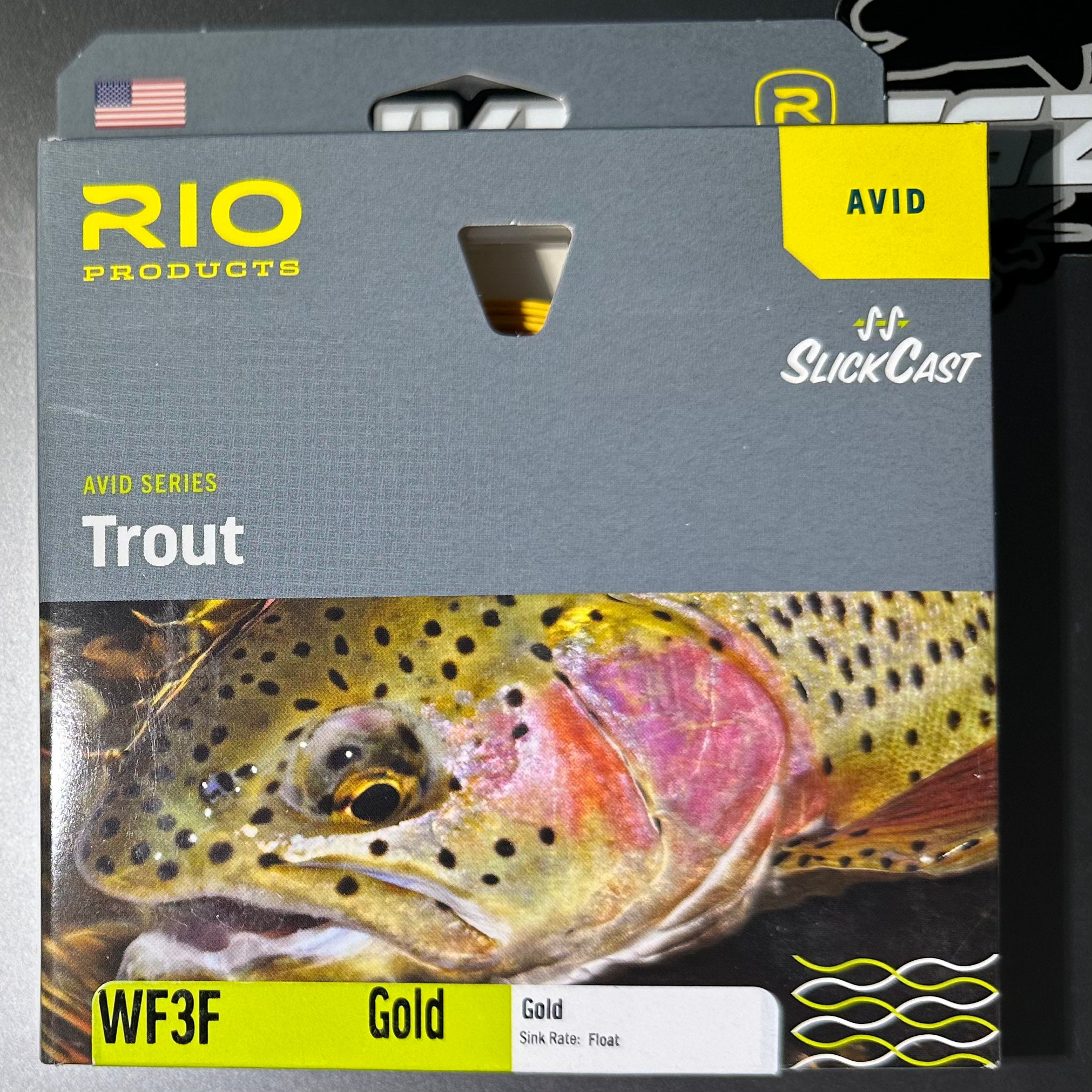 RIO Avid Trout Gold Fly Line with SlickCast – Lively Legz Fly Fishing